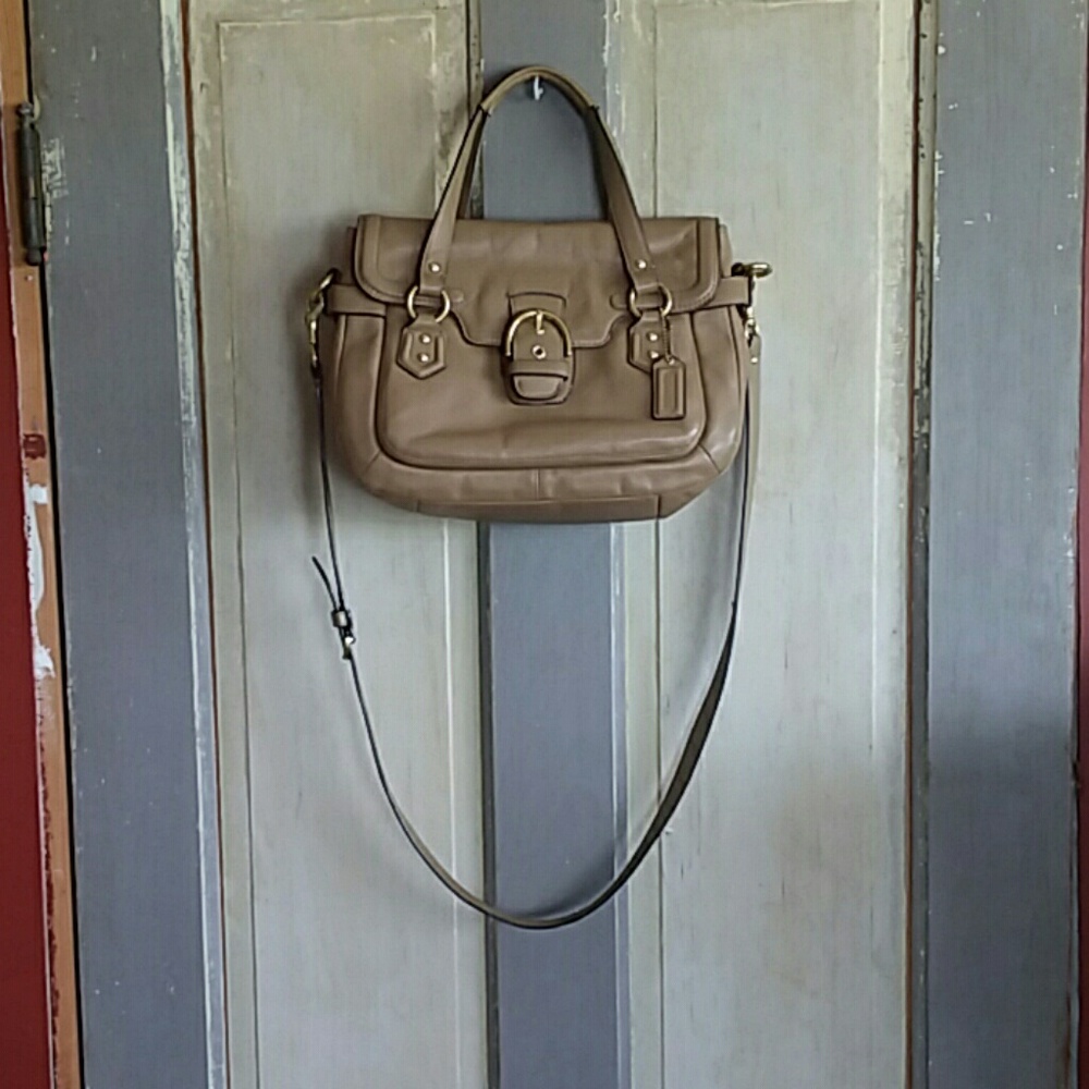 Coach Hand/Shoulder bag Tan